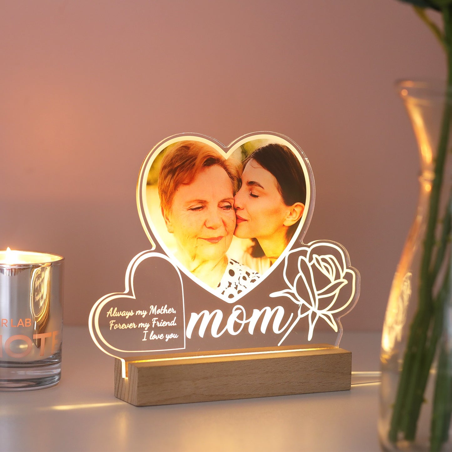 Personalized Acrylic Photo Plaque