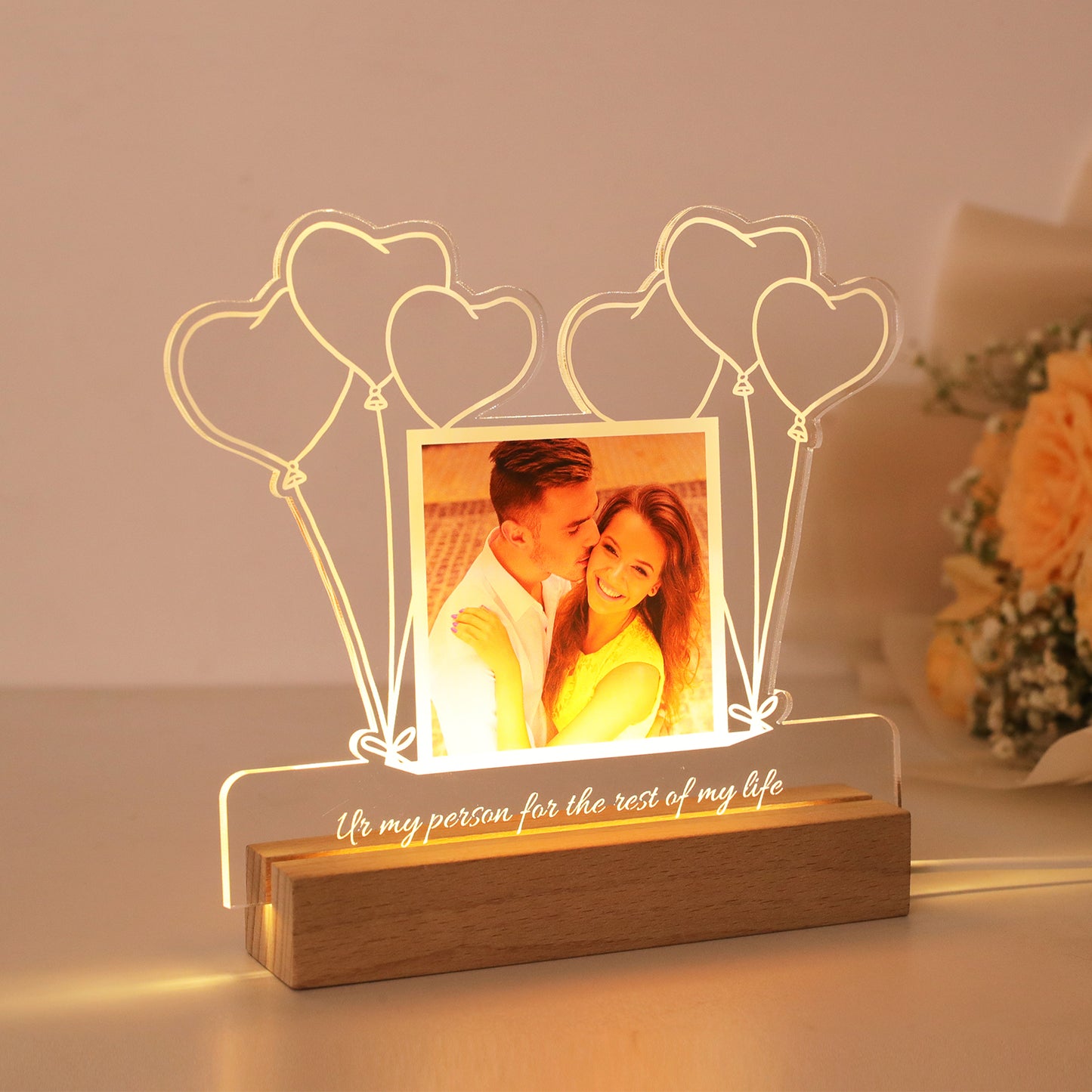 Personalized Acrylic Photo Plaque