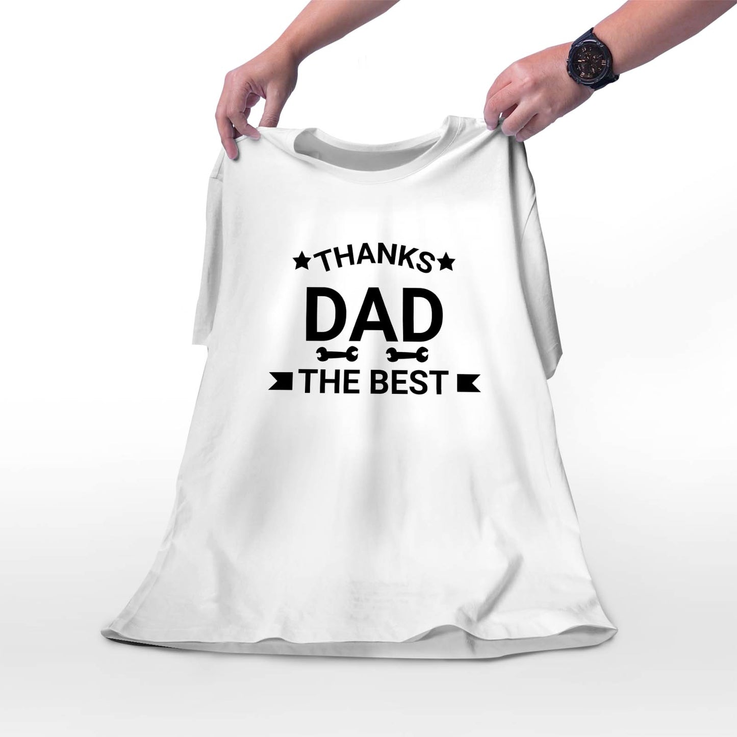 Thanks, Dad: The Best - Dad Day T-Shirt