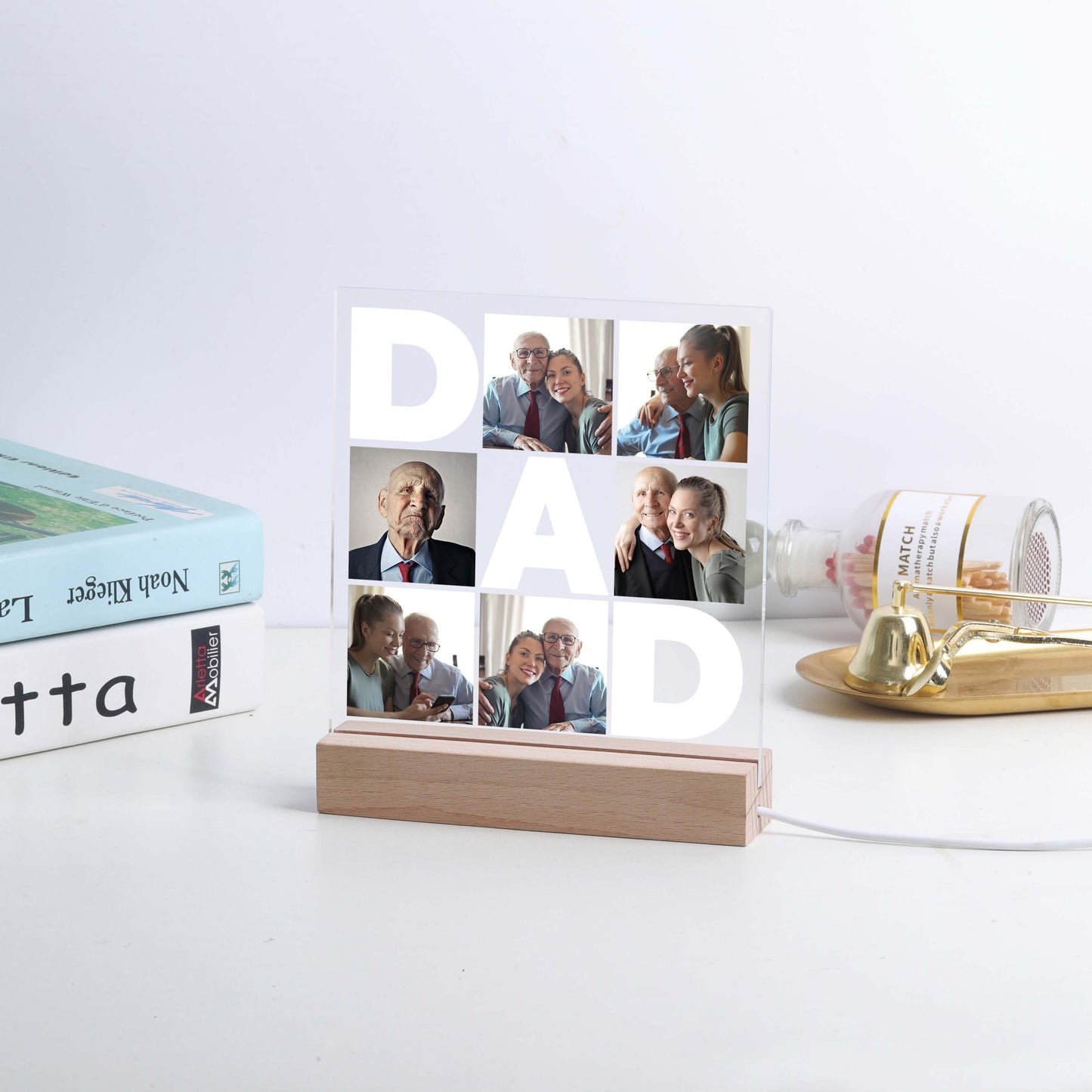 Personalized Father's Day Photo Gift - Custom Father's Day Photo Plaque - Father's Day Gift