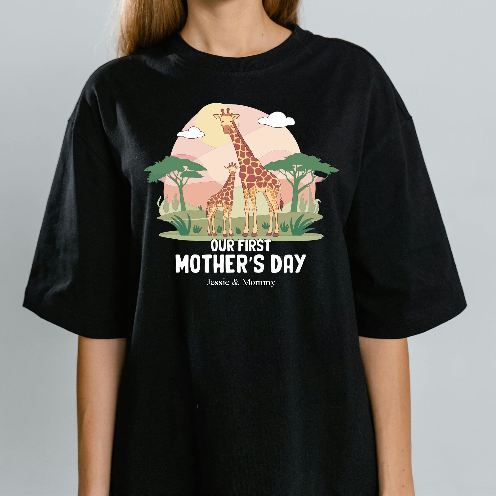 Personalized Our First Mother's Day Shirt 