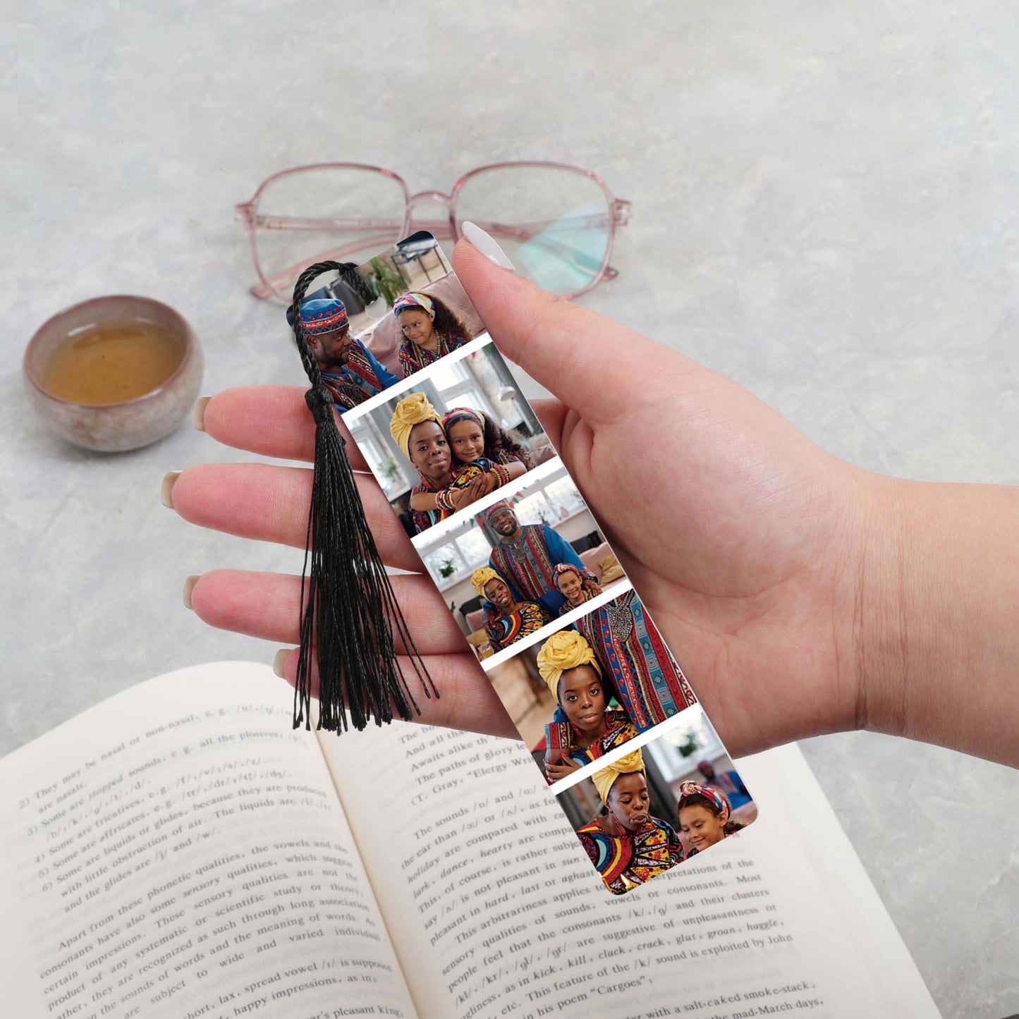 Personalized Metal Bookmark - Custom Photo Bookmark - Personalized Gift