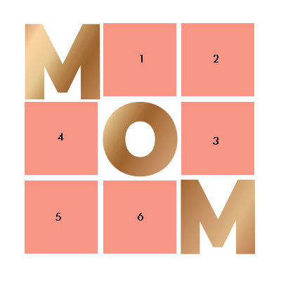 Personalized Mom Photo Collage T-Shirt