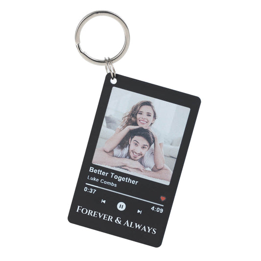 Personalized Song Keychain